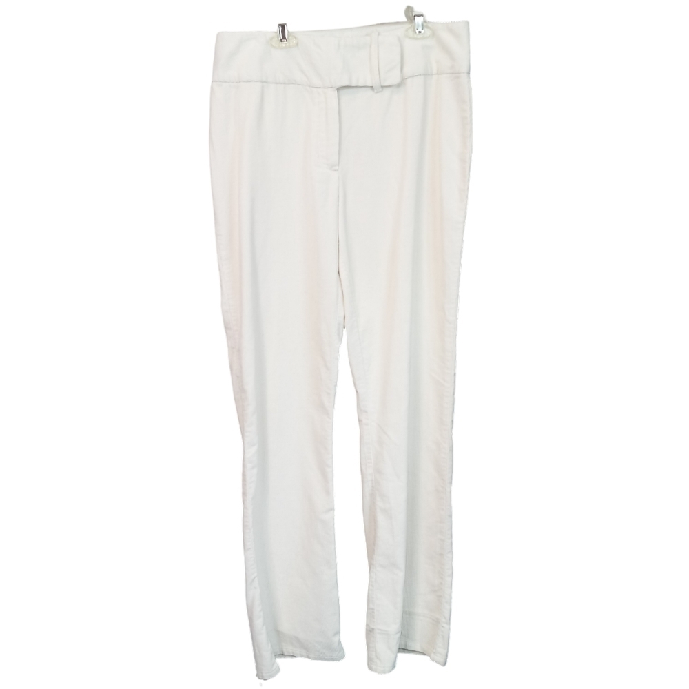 Metrostyle Wide Leg Corduroy Pants Ivory Color Size 10T